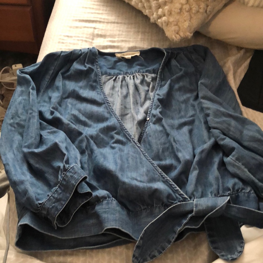 Madewell Denim Blouse